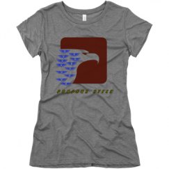 Ladies Slim Fit Super Soft Triblend Tee