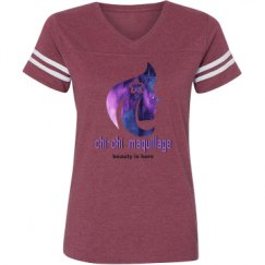 Ladies Relaxed Fit Vintage Sports Tee