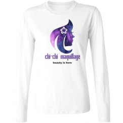 Ladies Relaxed Fit Basic Long Sleeve Tee