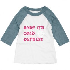 Toddler 3/4 Sleeve Raglan Tee