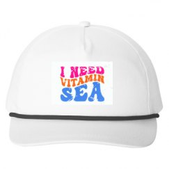 Snapback Five-Panel Rope Hat