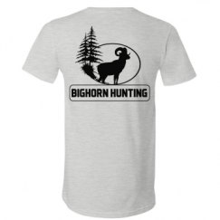 Unisex V-Neck Jersey Tee