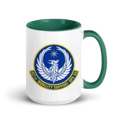 15oz Ceramic Mug with Color Inside