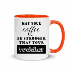 11oz Ceramic Mug with Color Inside