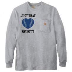 Unisex Carhartt Pocket Long Sleeve Tee