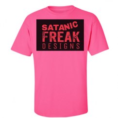 Unisex Ultra Cotton Safety Neon Crewneck Tee