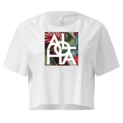 Ladies Festival Cali Crop Top Tee