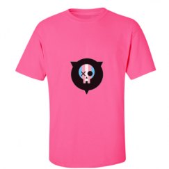 Unisex Ultra Cotton Safety Neon Crewneck Tee