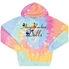 Unisex Tie-Dye Fleece Hoodie