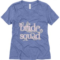 Ladies Relaxed Fit Super Soft Triblend V-Neck Tee