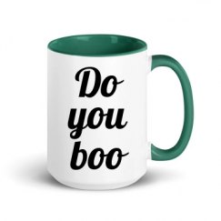 15oz Ceramic Mug with Color Inside