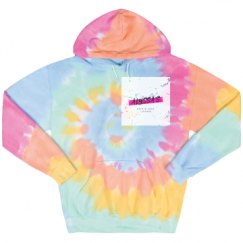 Unisex Tie-Dye Fleece Hoodie