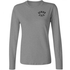 Ladies Relaxed Fit Basic Long Sleeve Tee