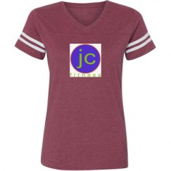 Ladies Relaxed Fit Vintage Sports Tee