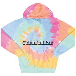 Unisex Tie-Dye Fleece Hoodie