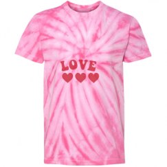 Youth Tie-Dye Cyclone Pinwheel Tee
