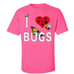 Unisex Ultra Cotton Safety Neon Crewneck Tee