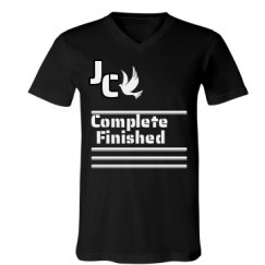 Unisex V-Neck Jersey Tee