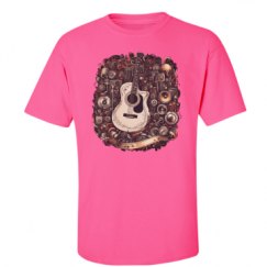 Unisex Ultra Cotton Safety Neon Crewneck Tee