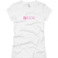 Ladies Slim Fit Basic Promo Jersey Tee