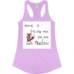 Ladies Slim Fit Racerback Tank Top