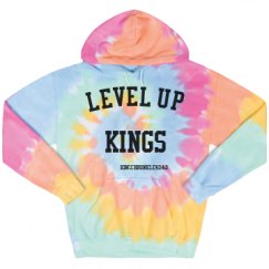 Unisex Tie-Dye Fleece Hoodie