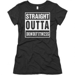 Ladies Slim Fit Super Soft Triblend Tee
