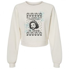 Women's Raglan Pullover Fleece