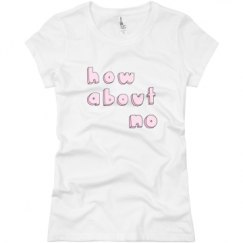 Ladies Slim Fit Basic Promo Jersey Tee