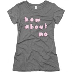 Ladies Slim Fit Super Soft Triblend Tee