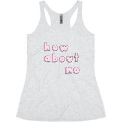 Ladies Slim Fit Super Soft Racerback Triblend Tank