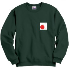 Unisex Film and Foil Crewneck Sweatshirt