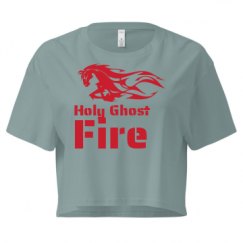 Ladies Festival Cali Crop Top Tee