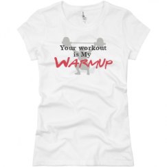 Ladies Slim Fit Basic Promo Jersey Tee