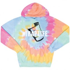 Unisex Tie-Dye Fleece Hoodie