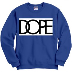 Unisex Film and Foil Crewneck Sweatshirt