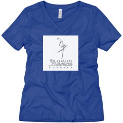 Ladies Relaxed Fit V-Neck Tee