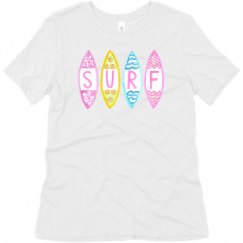 Ladies Relaxed Fit Super Soft Triblend Tee