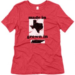 Ladies Relaxed Fit Super Soft Triblend Tee