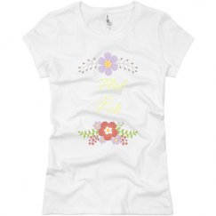 Ladies Slim Fit Basic Promo Jersey Tee