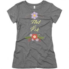 Ladies Slim Fit Super Soft Triblend Tee