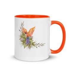 11oz Ceramic Mug with Color Inside