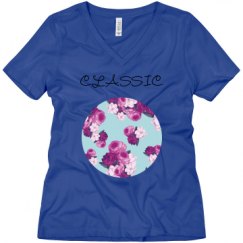 Ladies Relaxed Fit V-Neck Tee