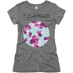 Ladies Slim Fit Super Soft Triblend Tee