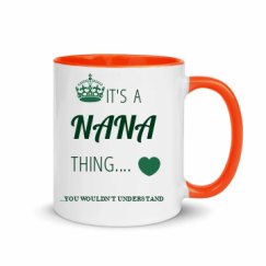 11oz Ceramic Mug with Color Inside