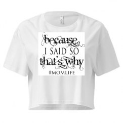 Ladies Festival Cali Crop Top Tee