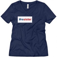 Ladies Relaxed Fit V-Neck Tee