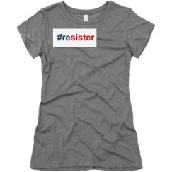 Ladies Slim Fit Super Soft Triblend Tee