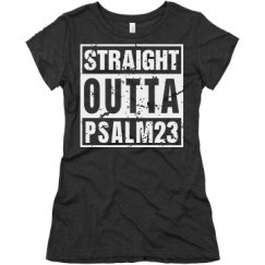 Ladies Slim Fit Super Soft Triblend Tee