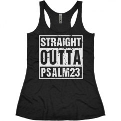 Ladies Slim Fit Super Soft Racerback Triblend Tank